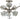 Framburg Apogee 5 - Light Polished Nickel Flush Mount 4812 PN