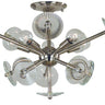 Framburg Apogee 5 - Light Polished Nickel Flush Mount 4812 PN