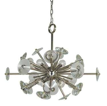 Framburg Apogee 12 - Light Polished Nickel Chandelier 4817 PN