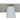 Framburg Mercer 5 - Light Satin Pewter with Polished Nickel Wall Sconce 4855 SP/PN/WH