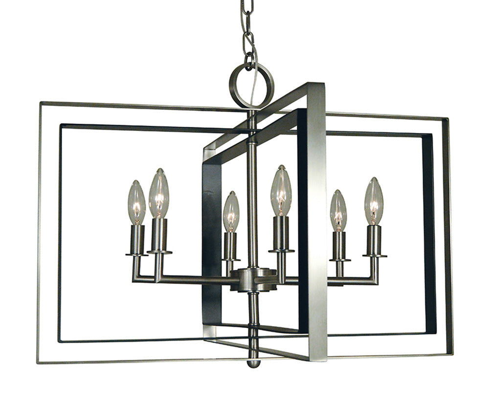 Framburg 6-Light Symmetry Dining Chandelier