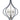 Framburg Boulevard 5 - Light Polished Nickel with Matte Black Accents Chandelier 4950 PN/MBLACK