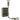 Framburg Fusion 2 - Light Polished Nickel with Matte Black Accents Wall Sconce 5017 PN/MBLACK