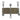 Framburg Fusion 6 - Light Polished Nickel with Matte Black Accents Wall Sconce 5018 PN/MBLACK