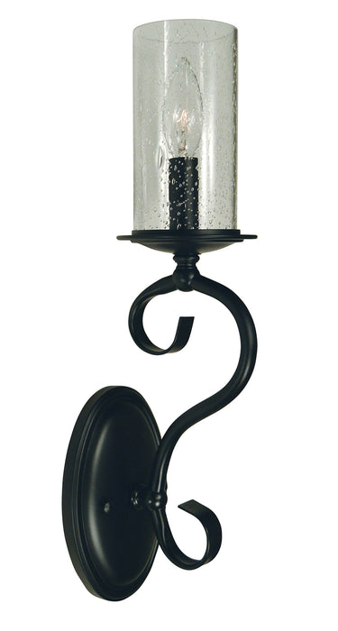 Framburg Ilsa 1 - Light Matte Black Wall Sconce 5021 MBLACK