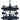 Framburg Rustic Chic 4 - Light Matte Black Dual Mount Chandelier 5270 MBLACK