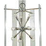 Framburg Metrocraft 11 - Light Polished Nickel Dining Chandelier 5300 PN