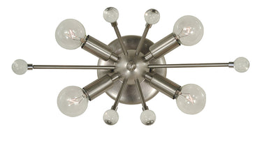 Framburg Supernova 4 - Light Brushed Nickel Wall Sconce 5322 BN