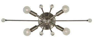 Framburg Supernova 4 - Light Brushed Nickel Wall Sconce 5324 BN