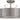 Framburg Oracle 4 - Light Satin Pewter with Polished Nickel Accents Flush Mount 5390 SP/PN
