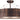 Framburg Oracle 4 - Light Roman Bronze with Ebony Accents Flush Mount 5394 RB/EB