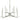 Framburg Heidleberg 12 - Light Satin Pewter Dining Chandelier 5484 SP