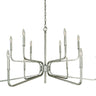 Framburg Heidleberg 12 - Light Satin Pewter Dining Chandelier 5484 SP