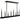 Framburg Industria 8 - Light Matte Black Island Chandelier 5538 MBLACK