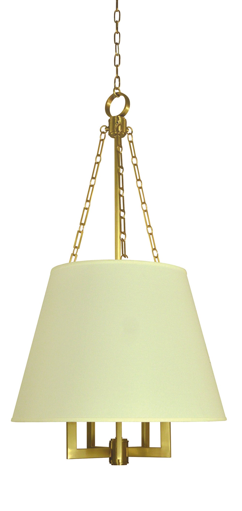 Framburg 5-Light Brushed Brass Bistro Dining Chandelier