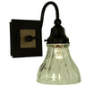 Framburg Houghton 1 - Light Matte Black and Brushed Nickel Wall Sconce 5611 MBLACK/BN