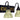 Framburg Houghton 2 - Light Matte Black and Antique Brass Wall Sconce 5612 MBLACK/AB