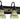 Framburg Houghton 3 - Light Matte Black and Brushed Nickel Wall Sconce 5613 MBLACK/BN