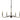 Framburg Heidelberg 5 - Light Iron Dining Chandelier 5640 IRON