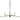 Framburg Heidelberg 5 - Light Satin Pewter Dining Chandelier 5643 SP