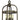 Framburg Heidelberg 4 - Light Iron Mini Chandelier 5644 IRON