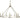 Framburg Midtown 12 - Light Brushed Nickel Dining Chandelier 5652 BN