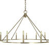 Framburg Midtown 12 - Light Brushed Nickel Dining Chandelier 5652 BN
