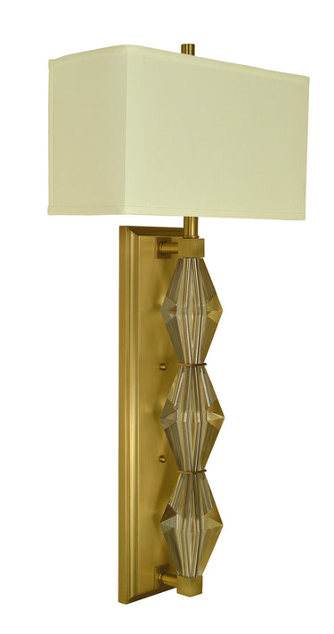 Framburg Sconces 2 - Light Brushed Brass Wall Sconce 5670 BR