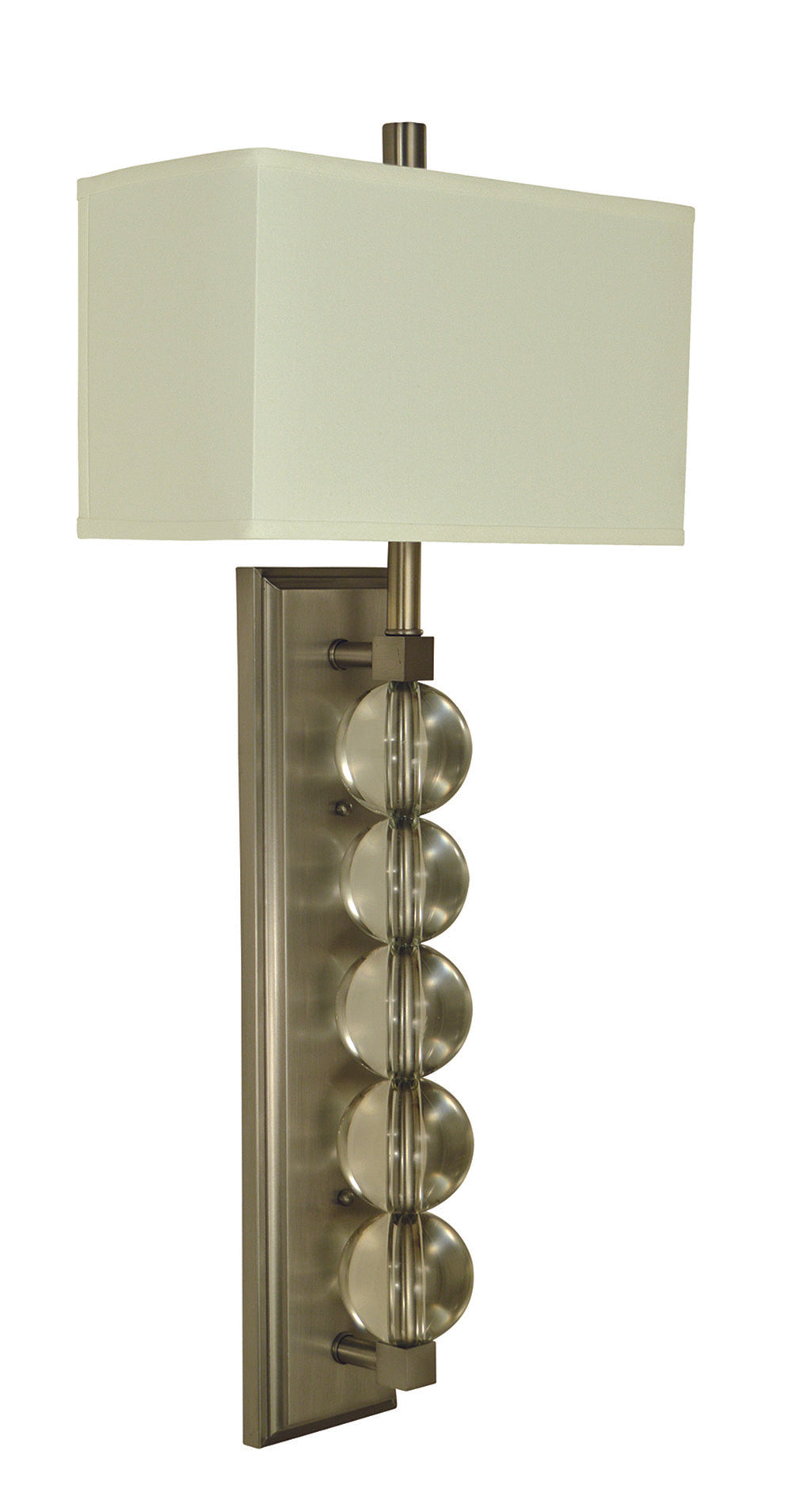 Framburg 2-Light Brushed Nickel Sconce