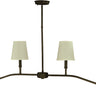 Framburg Heidelberg 4 - Light Iron Island Chandelier 5684 IRON