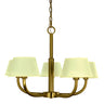 Framburg Emma 5 - Light Brushed Brass Chandelier 5750 BR
