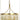 Framburg Holly 6 - Light Brushed Brass Dining Chandelier 5756 BR