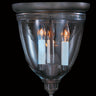 Framburg Jamestown 3 - Light Mahogany Bronze Flush Mount 6943 MB