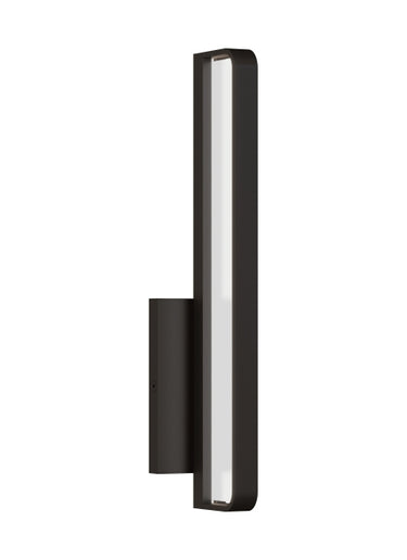 Banda 13 Bath Wall Sconce by Visual Comfort Modern - Sleek Bathroom Lighting
