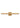 Sleek 24 inch LED wall sconce for bathroom: Banda by Visual Comfort, natural brass.