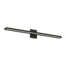 36 Inch Modern Black Bathroom Wall Sconce | Banda LED Light | Visual Comfort