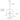 ech Lighting Calumn 6 Light Chandelier - sleek chandelier for contemporary homes