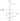 ech Lighting Calumn 6 Light Chandelier - sleek chandelier for contemporary homes