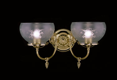 Framburg Chancery 2 - Light Polished Brass Wall Sconce 7522 PB