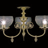 Framburg Chancery 3 - Light Polished Brass Flush Mount 7523 PB