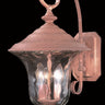 Framburg Carcassonne 3 - Light Raw Copper Exterior Wall Mount 8325 RC