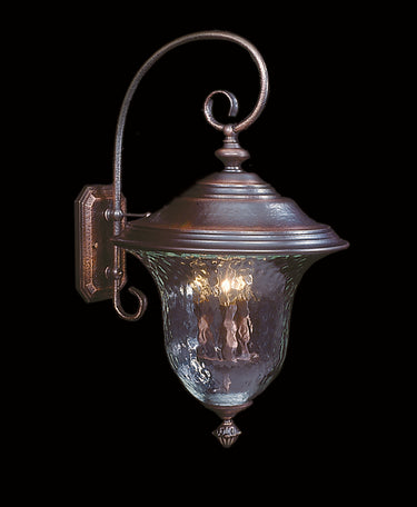 Framburg Carcassonne 3 - Light Siena Bronze Exterior Wall Mount 8330 SBR