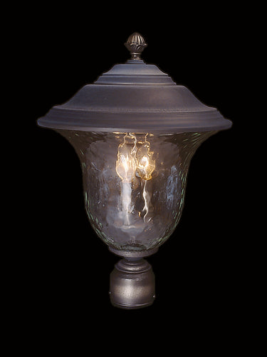 Framburg Carcassonne 3 - Light Iron Exterior Post Mount 8332 IRON