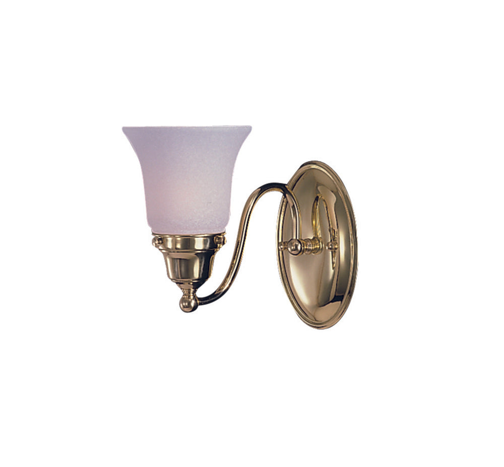 Framburg Polished Brass Magnolia Sconce