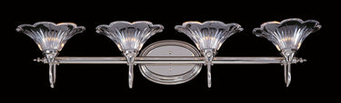 Framburg Geneva 4 - Light Polished Silver Wall Sconce 8734 PS