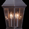 Framburg Normandy 3 - Light Iron Exterior Post Mount 8743 IRON