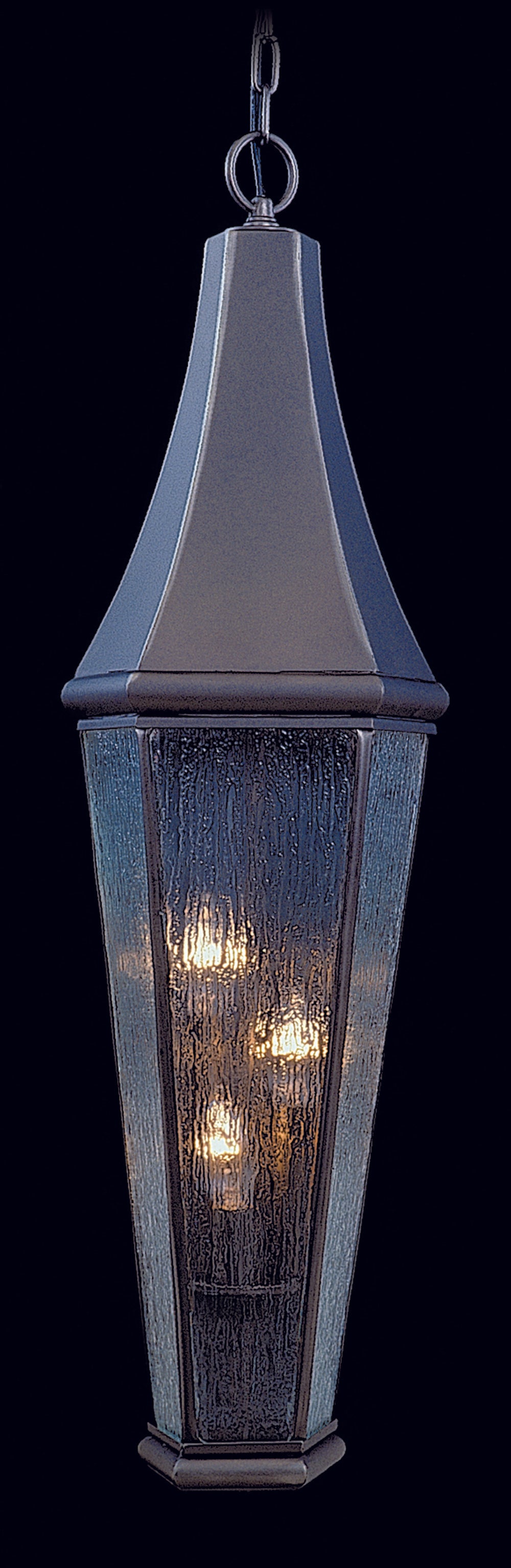 Framburg 3-Light Iron Le Havre Exterior Ceiling Mount
