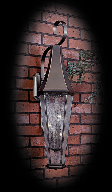 Framburg Le Havre 3 - Light Siena Bronze Exterior Wall Mount 8925 SBR