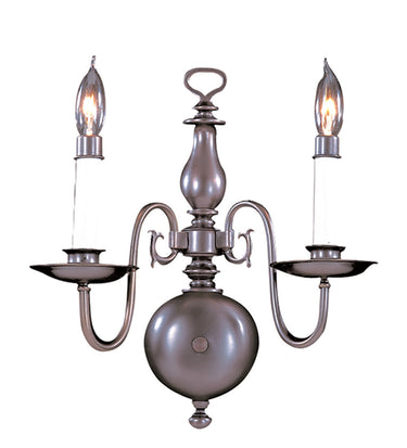 Framburg Jamestown 2 - Light Mahogany Bronze Wall Sconce 9122 MB