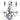 Framburg Jamestown 3 - Light Satin Pewter Wall Sconce 9123 SP